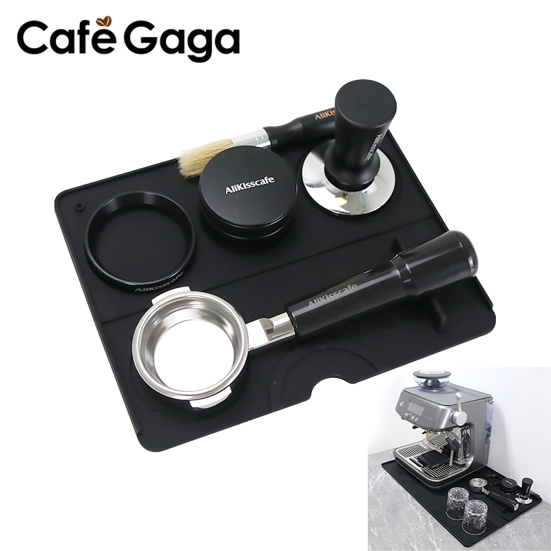 Equipment Of Coffee Machine - Coffee Tamper Mat Espresso Portafilter Station