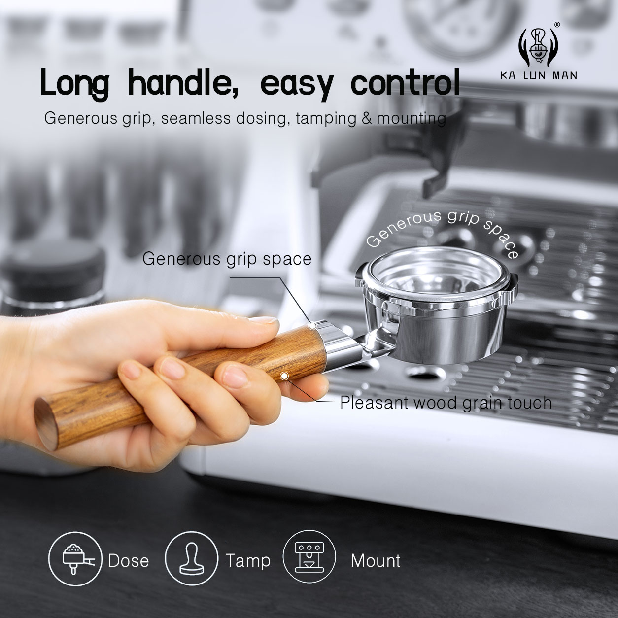 58mm 2‑Lugs Bottomless Portafi - đánh giá và giá Equipment Of Coffee Machine