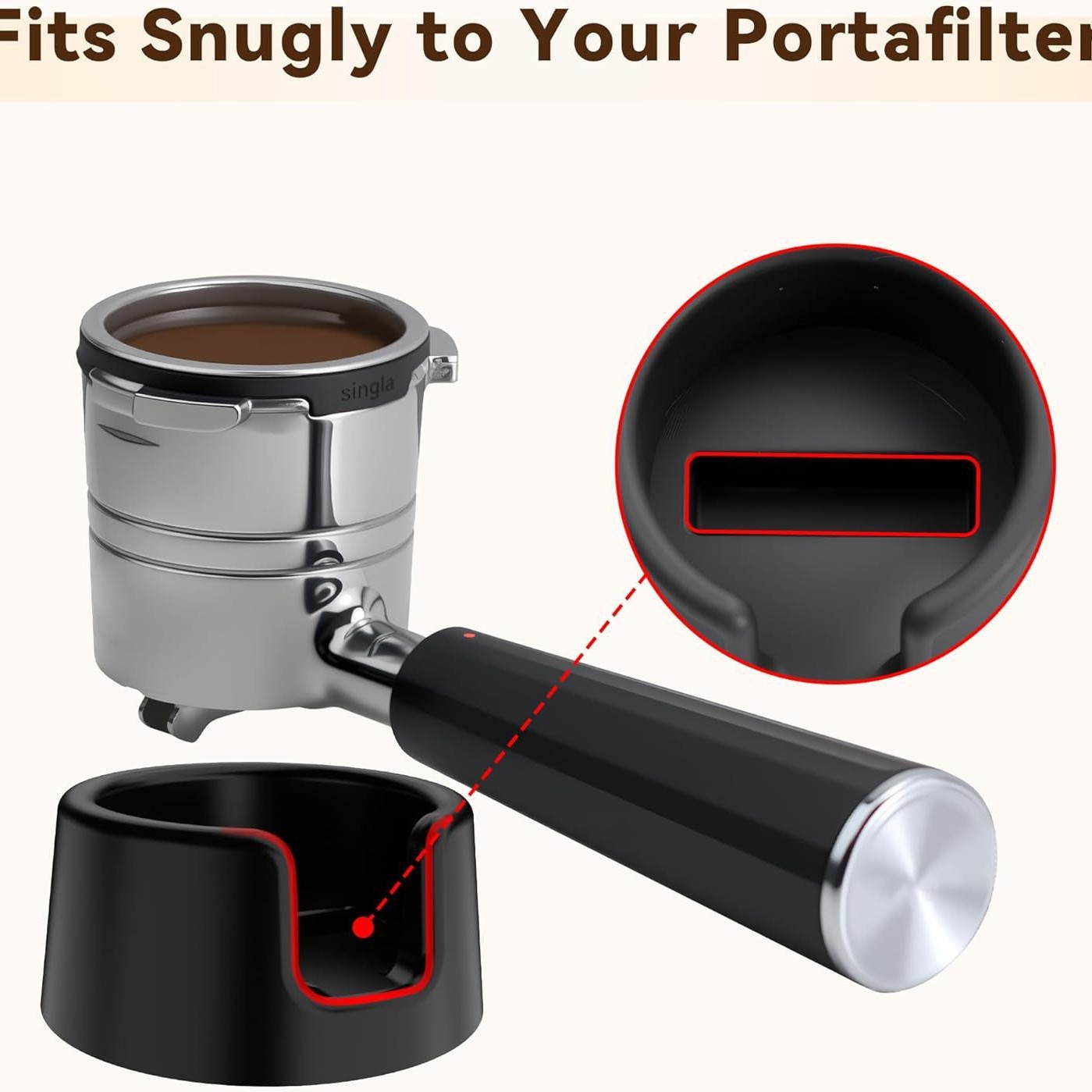 Silicon Portafilter Holder Esp - đánh giá và giá Equipment Of Coffee Machine