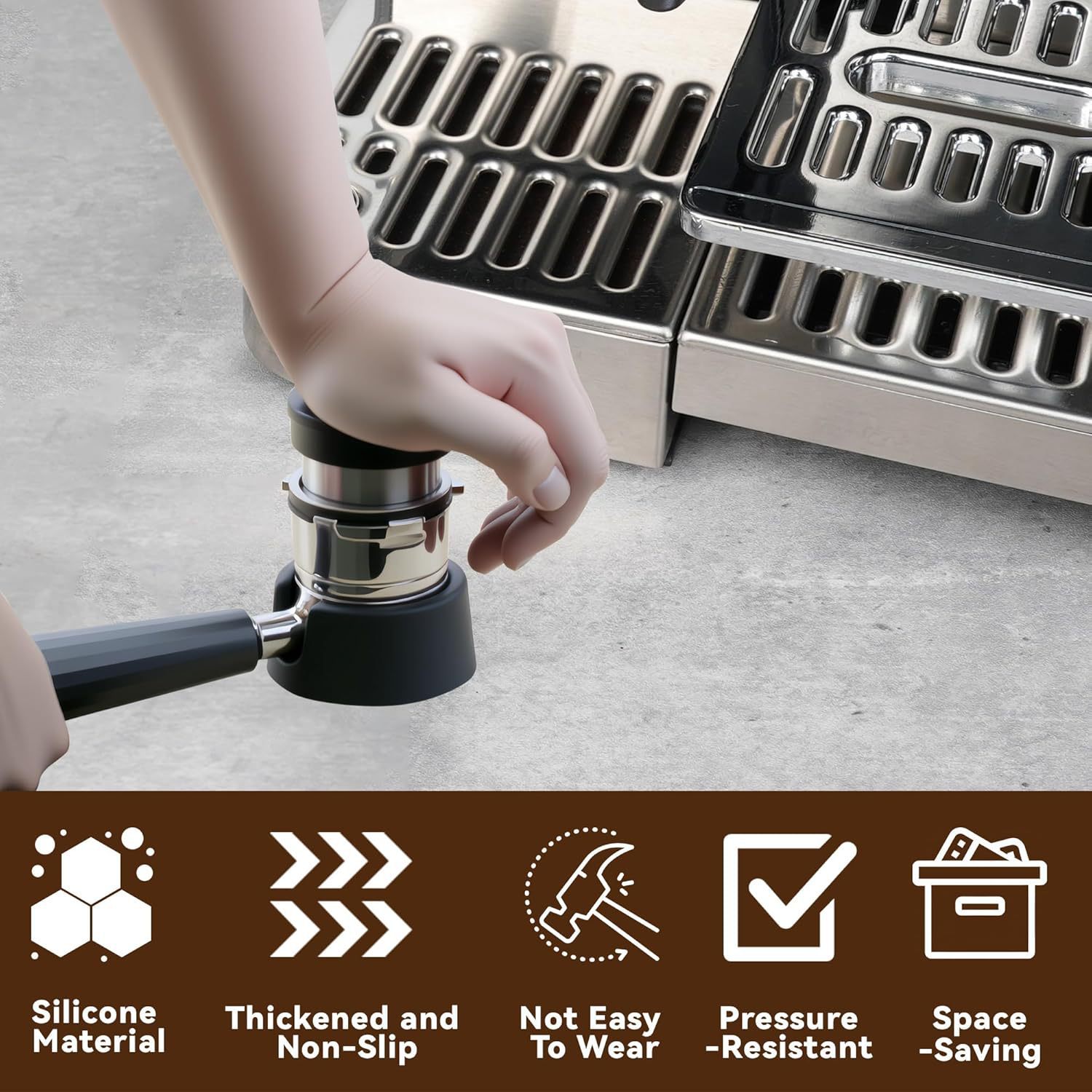 Silicon Portafilter Holder Esp - đánh giá và giá Equipment Of Coffee Machine