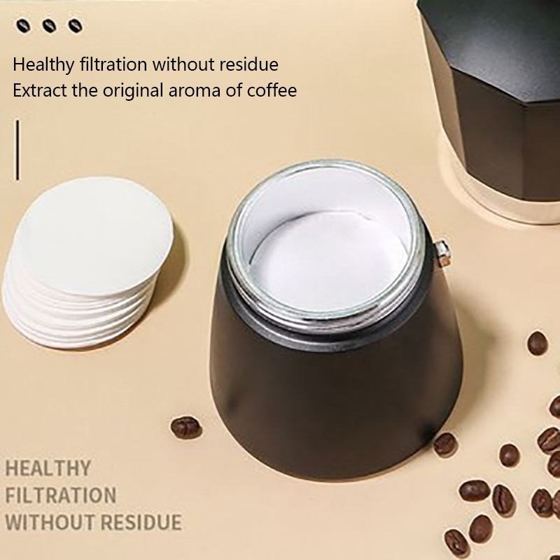 100Pcs Round Coffee Filter Pap - đánh giá và giá Coffee Equipment V60