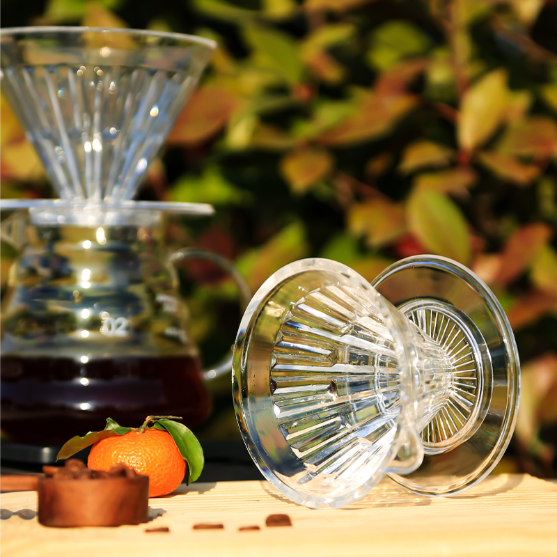Crystal Eye Dripper 1-4 Cups G - đánh giá và giá Coffee Equipment V60