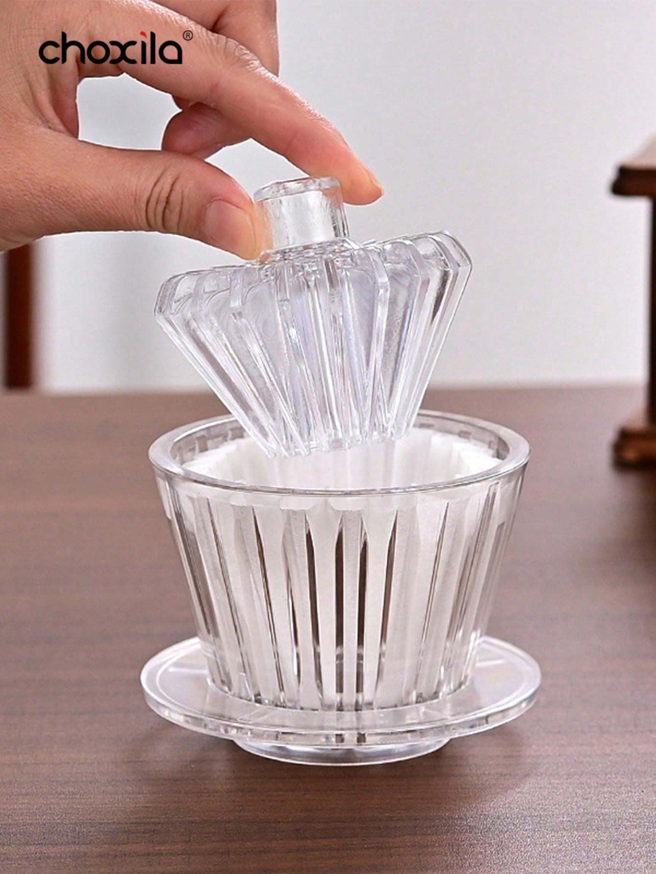 1Pc Plastic Coffee Filter Pape - đánh giá và giá Coffee Equipment V60